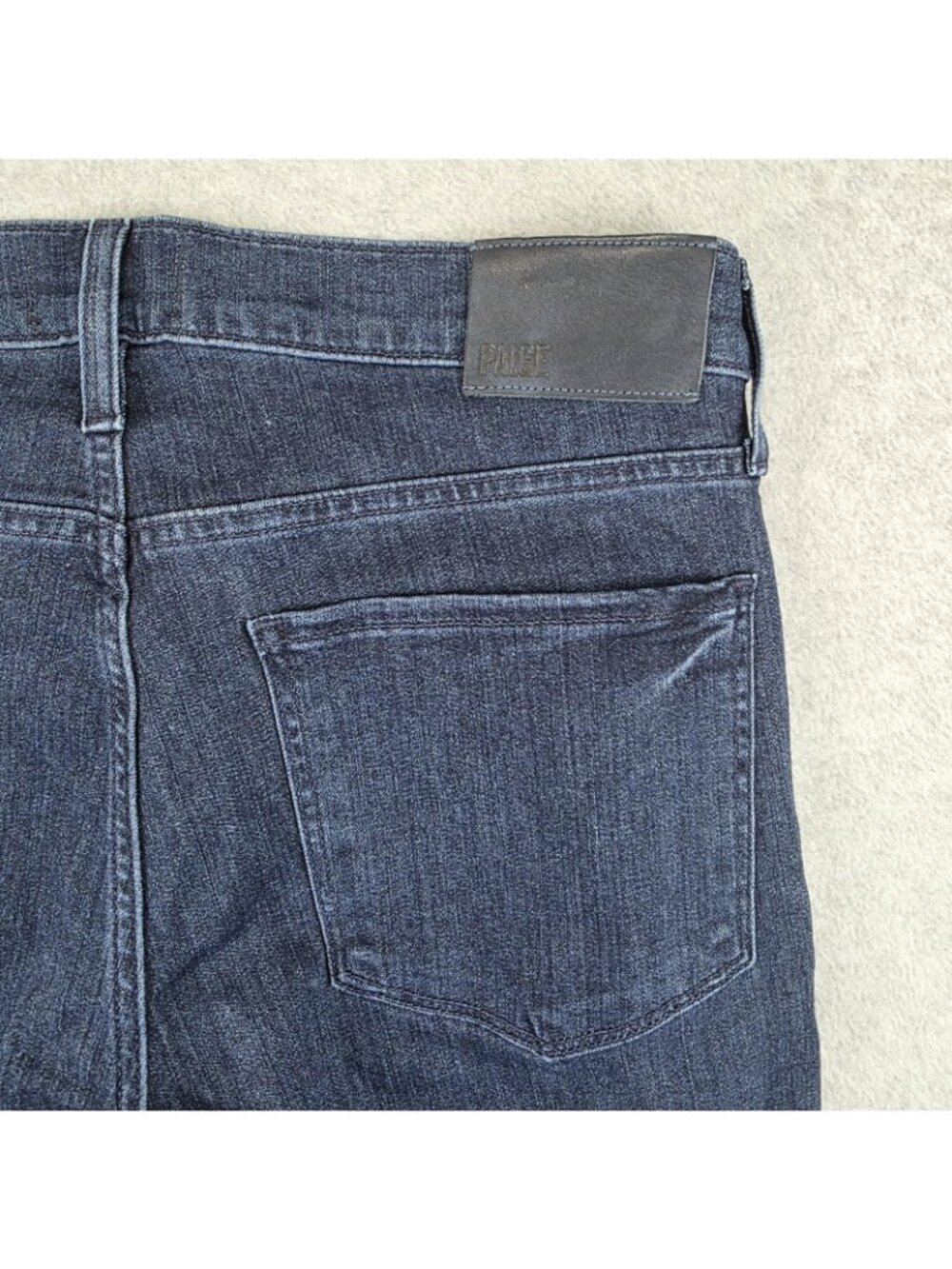 Paige Croft Jeans Mens 32x34 Blue Dark Wash Skinny Transcend Stretch NWT - Picture 5 of 10